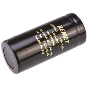 KEMET アルミ電解コンデンサ，ネジ端子 100V dc 4700μF KEMET