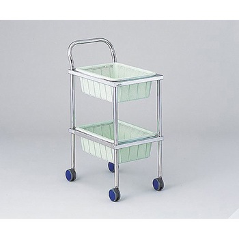 二段ワゴン MRI用脱衣カゴ 二段ワゴン 1個 アズワン 【通販モノタロウ】