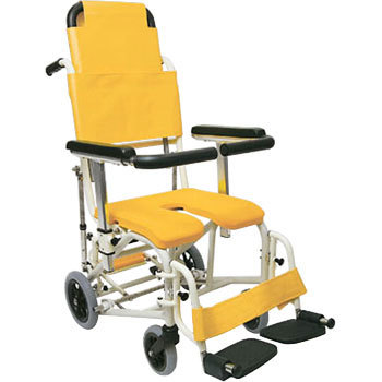KS11-PFU字シート シャワー用車いす (U字シート) 1個 カワムラサイクル ...