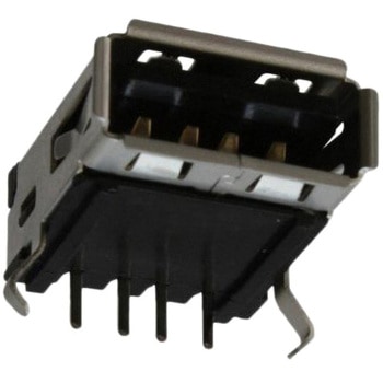 USBコネクタ (タイプA)， メス Molex， ポート数:1 日本モレックス(molex)