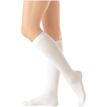 アンシルク(R)・ビバナス(ハイソックス) M ホワイト 1箱(1足入) - アルケア