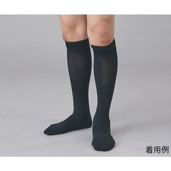 足もとソリューション男性用 黒 1足 岡本 【通販サイトMonotaRO】