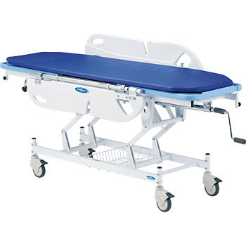 Nbst 210e 昇降式ストレッチャー 全輪ストッパー 背上げ無し 日進医療器 車イス Nbst 210e 1個 通販モノタロウ 41090568