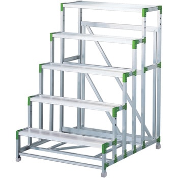 作業用踏台 エコシリーズ(アルミ製) 長谷川工業
