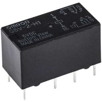 ミニリレー (汎用・ローコスト・2極信号用リレー) G5V-2 omron(オムロン)