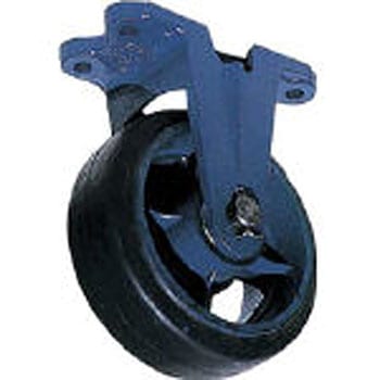 鋳物製金具付ゴム車輪(幅広) 京町産業車輌