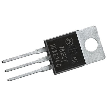 ON Semiconductor 正電圧 3端子レギュレータ， 1A， 15 V 固定出力， 3-Pin TO-220 ON SEMICONDUCTOR