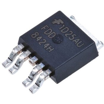 FDD8424H ON Semiconductor N+Pチャンネル パワーMOSFET, 40 V FDD8424H ON Semiconductor N+Pチャンネル パワーMOSFET, 40 V