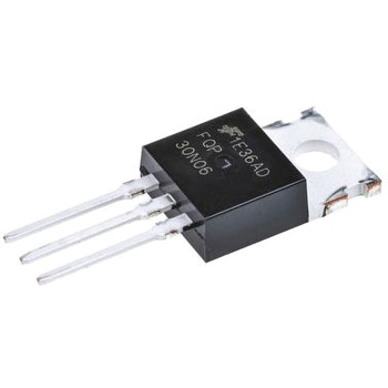 ON Semiconductor Nチャンネル パワーMOSFET， 60 V， 30 A， 3 ピン パッケージTO-220AB QFET シリーズ ON SEMICONDUCTOR