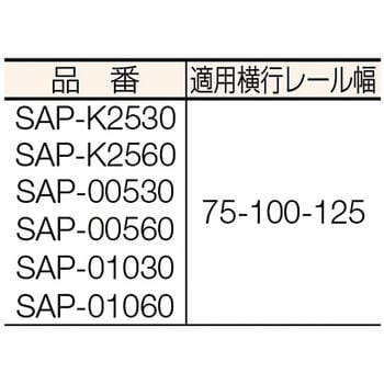 SAP00560 象印 SA型プレントロリ式電気チェーンブロック0．5t 象印