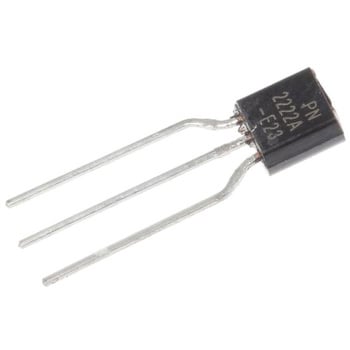 PN2222ATA ON Semiconductor NPN トランジスタ， 40 V， 1 A， 3-Pin 