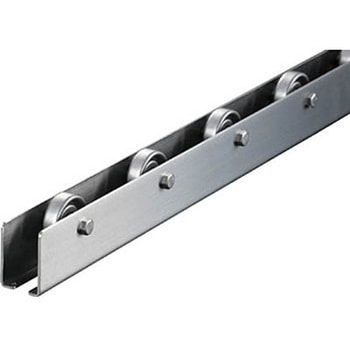 ホイールコンベヤ(SUS製Φ38×12)P100×L1800mm - TRUSCO