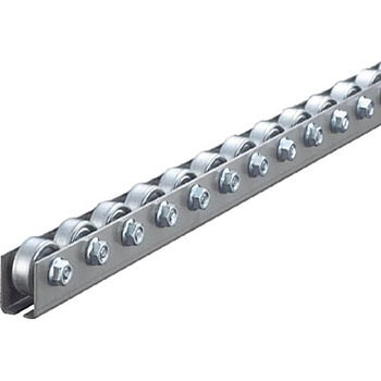 ホイールコンベヤ(プレス製Φ25．4×9)P35xL2000mm TRUSCO