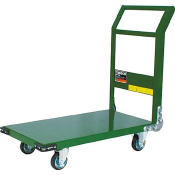 鋼鉄製運搬車(導電性)800X450mm グリーン TRUSCO