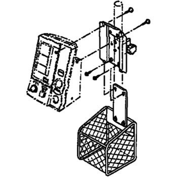 デジタル自動血圧計 ポールマウントキット Hem 907 Pkit オムロンヘルスケア 専用架台 血圧計用 通販モノタロウ Hem 907 Pkit