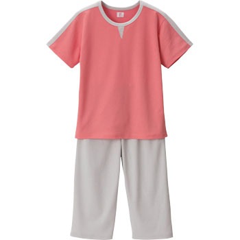 リラクゼーションウェア Tr3500 上下セット レディース ピーチ アズワン 検診衣 患者衣 通販モノタロウ レディース