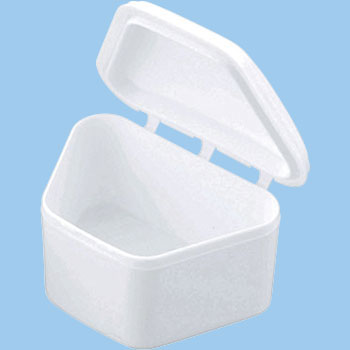 入れ歯ケース ホワイト アズワン 入れ歯ケース 通販モノタロウ 4223