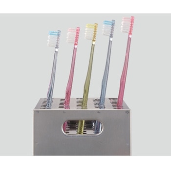 歯ブラシスタンド(SUS430) ナンバー付き - ナビス(アズワン)