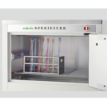 歯ブラシスタンド(SUS430) ナンバー付き - ナビス(アズワン)