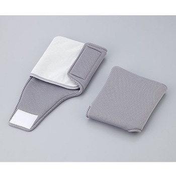 車椅子用足乗せカバー 黒田