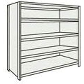 軽量棚背板・側板付 890×465×2104 天地5段 TRUSCO