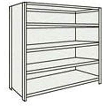 軽量棚背板・側板付 890×615×1804 天地5段 TRUSCO