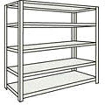 中棚ボルトレス軽量棚 1218×618×1804 天地5段 TRUSCO
