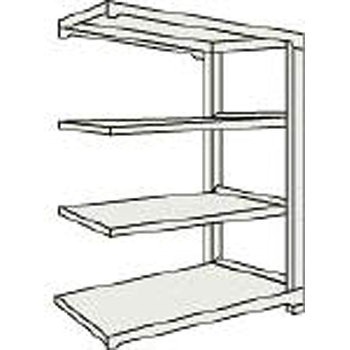 M25434B �y���ʃ{���g���X�IM2�^ ����1500mm �A���^ TRUSCO �O���[�F �g�����d�l 4�i �Ԍ�1160mm���s309mm 1�Z�b�g M25434B 41127256