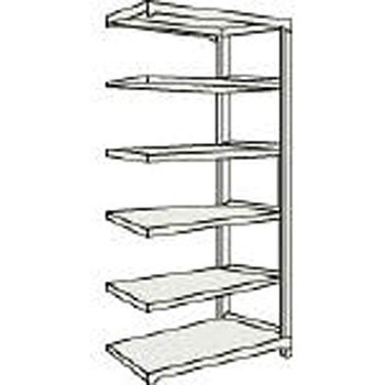 M27436B �y���ʃ{���g���X�IM2�^ ����2100mm �A���^ TRUSCO �O���[�F �g�����d�l 6�i �׏d1500kg/�� �Ԍ�1160mm���s309mm 1�Z�b�g M27436B 41127317