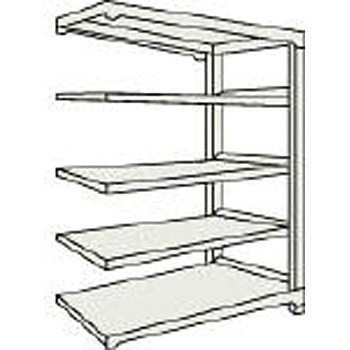 M26635B �y���ʃ{���g���X�IM2�^ ����1800mm �A���^ TRUSCO �O���[�F �g�����d�l 5�i �׏d1500kg/�� �Ԍ�1760mm���s309mm 1�Z�b�g M26635B 41127694