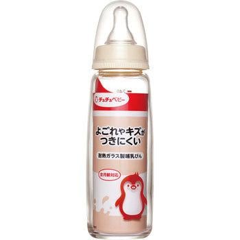 チュチュベビー 耐熱ガラス哺乳瓶 1個 ジェクス 【通販サイトMonotaRO】