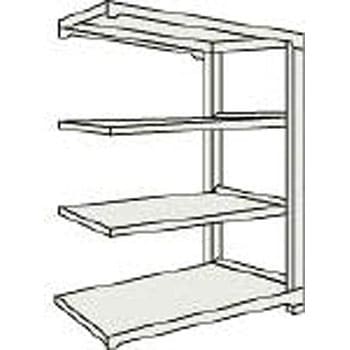 軽量M1．5ボルトレス棚1160×595×H1500増結 ネオグレ - TRUSCO