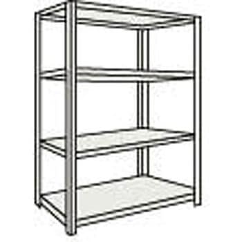 M1.55334 �y���ʃ{���g���X�IM1.5�^ ����1500mm �P�̌^ TRUSCO �O���[�F �g���� �X�`�[�� �׏d1000kg �Ԍ�903mm���s304mm 41131343