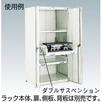 M3、M5中量棚用2段スライド棚 TRUSCO