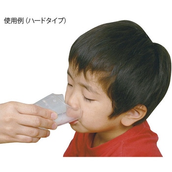 お口がみえるピッタンコップ ソフト アズワン