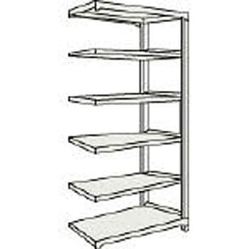 中量ボルトレス棚M3型 高さ2100mm 連結型 TRUSCO