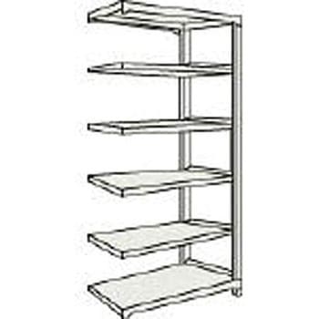 中量ボルトレス棚M3型 高さ2100mm 連結型 TRUSCO