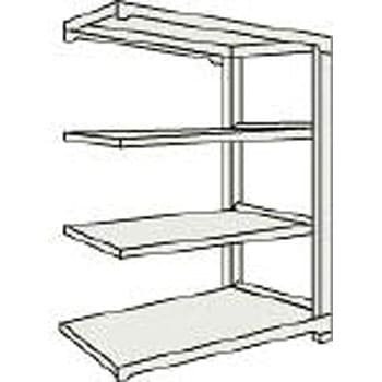 中量ボルトレス棚M3型 高さ1500mm 連結型 TRUSCO