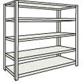 中量ボルトレス棚M3型 高さ1800mm 単体型 TRUSCO