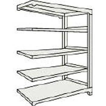 中量ボルトレス棚M3型 高さ1800mm 連結型 TRUSCO