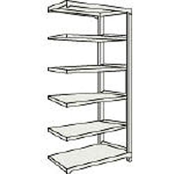 中量ボルトレス棚M3型 高さ2100mm 連結型 TRUSCO