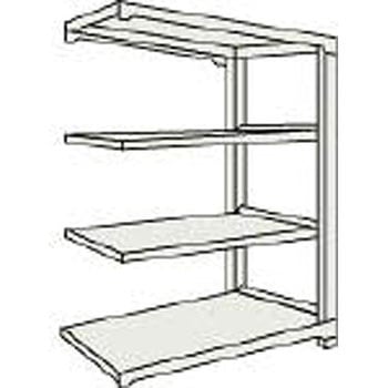 中量ボルトレス棚M3型 高さ1500mm 連結型 TRUSCO