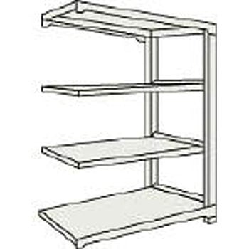 中量ボルトレス棚M3型 高さ1500mm 連結型 TRUSCO