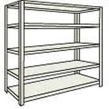 中量ボルトレス棚M3型 高さ1800mm 単体型 TRUSCO