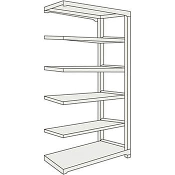 中量ボルトレス棚M3型 高さ2400mm 連結型 TRUSCO