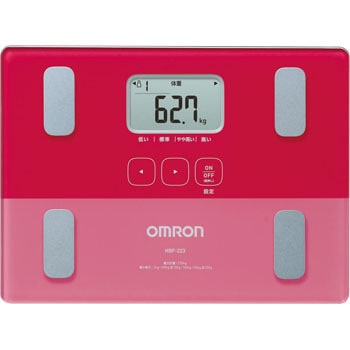 HBF-223-PK 体重体組成計 ピンク 1個 オムロンヘルスケア 【通販