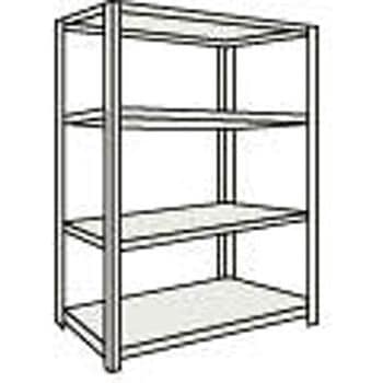 M300Kg型中量棚900×571×H1500単体 ネオグレ TRUSCO