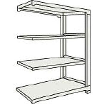 中量ボルトレス棚M3型 高さ1500mm 連結型 TRUSCO