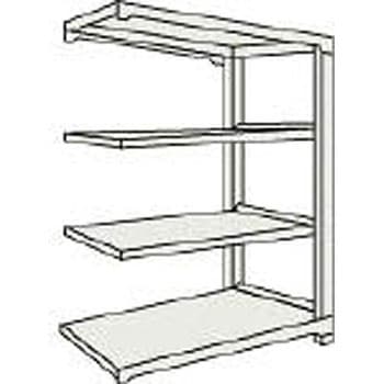 M300Kg型中量棚900×921×H1500連結 ネオグレ TRUSCO