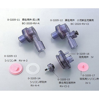 人工蘇生器用交換弁 ブルークロス
